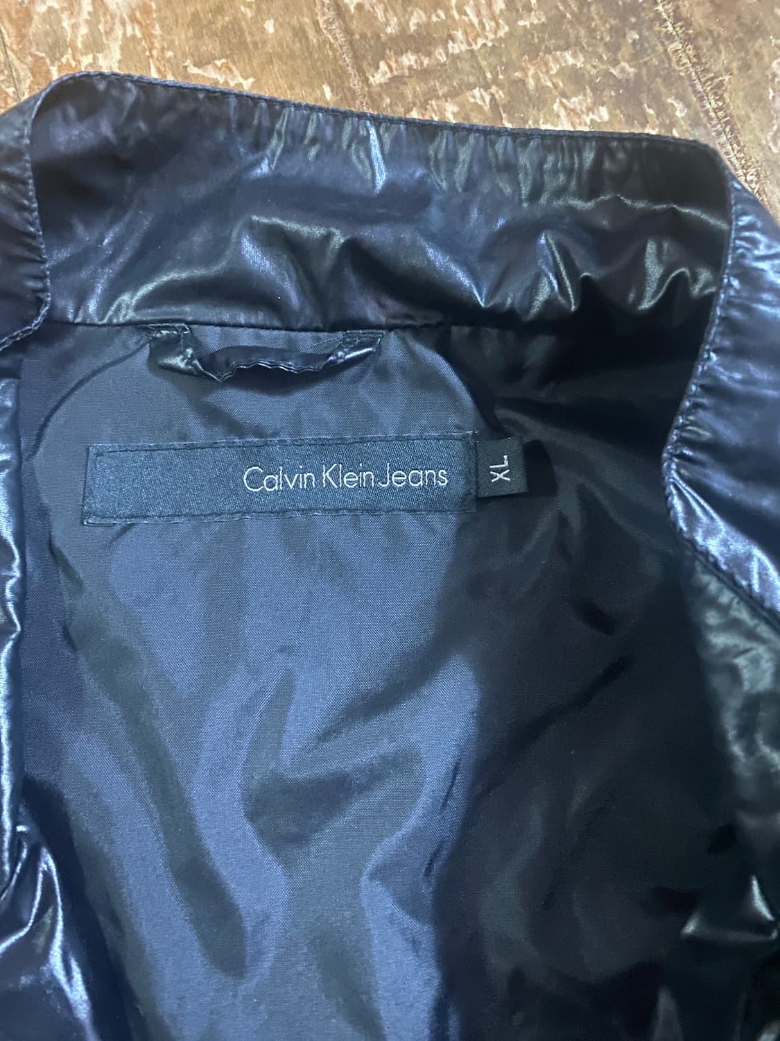 Calvin Klein 트러커형 바람막이 블랙 자켓 XL 상품이미지2