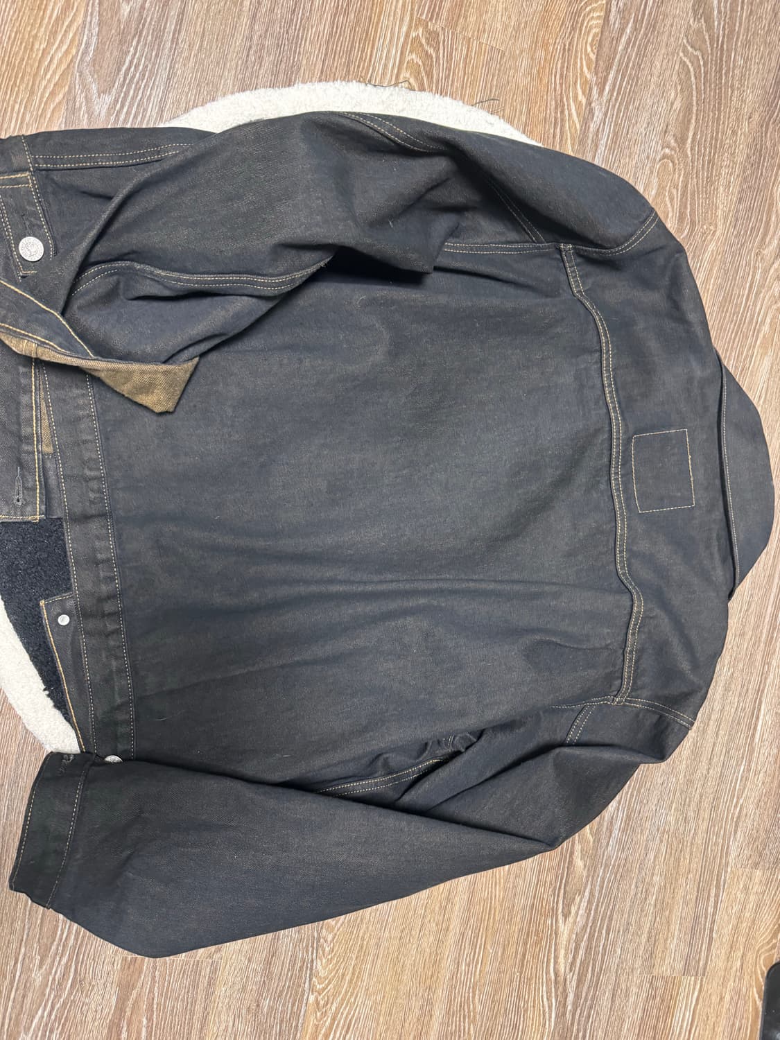 Stussy x Levi's Crispy Rinse Trucker  상품이미지2