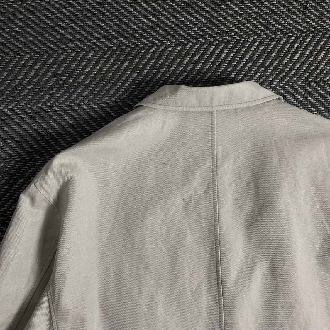 90s 입생로랑 자수로고 아카이브 치노 블레이저 자켓 y 3299 상품이미지6