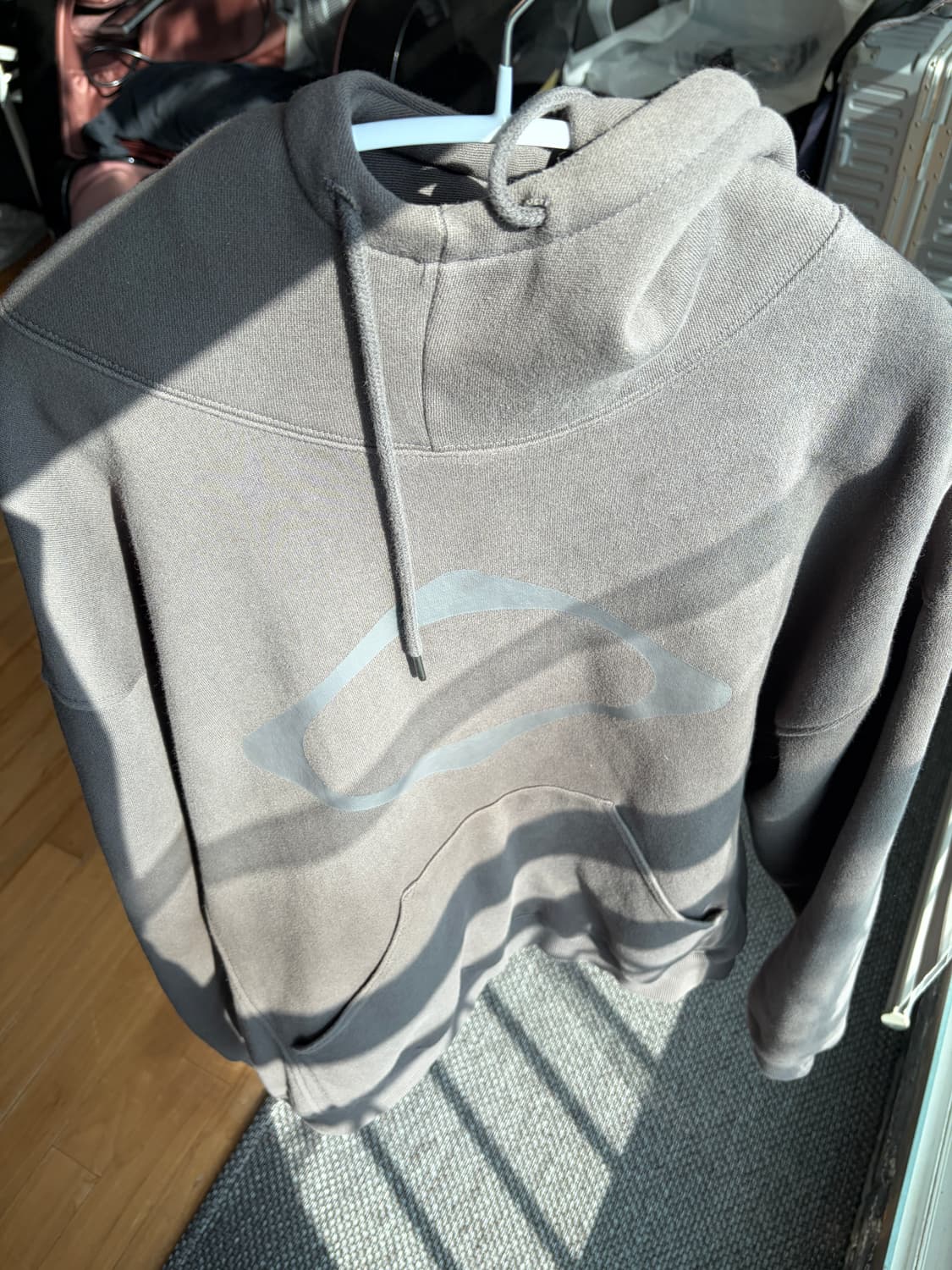 미스치프 롬버스 후드 챠콜(L) 상품이미지5