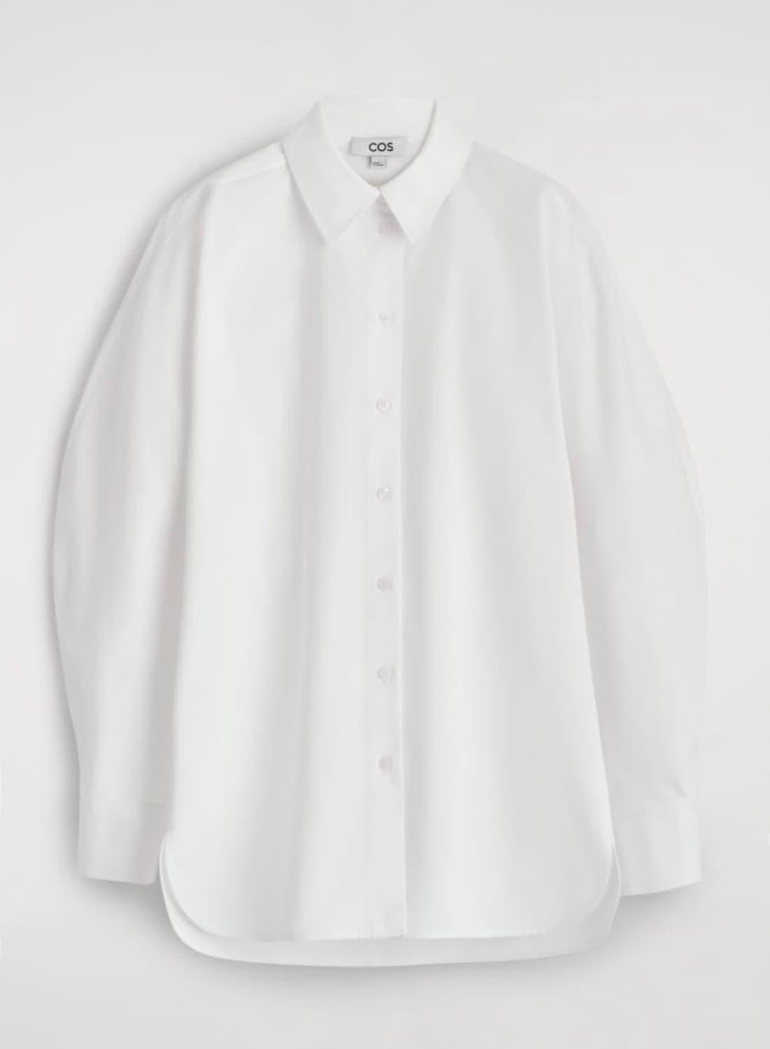 COS 코스 라운디드 피마 코튼 긴팔 셔츠 (새상품) 상품이미지2