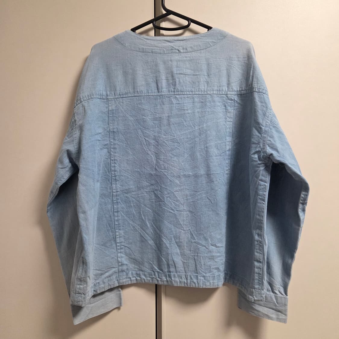Pyumosso 재팬 데님 가디건 셔츠 L(100) 상품이미지4