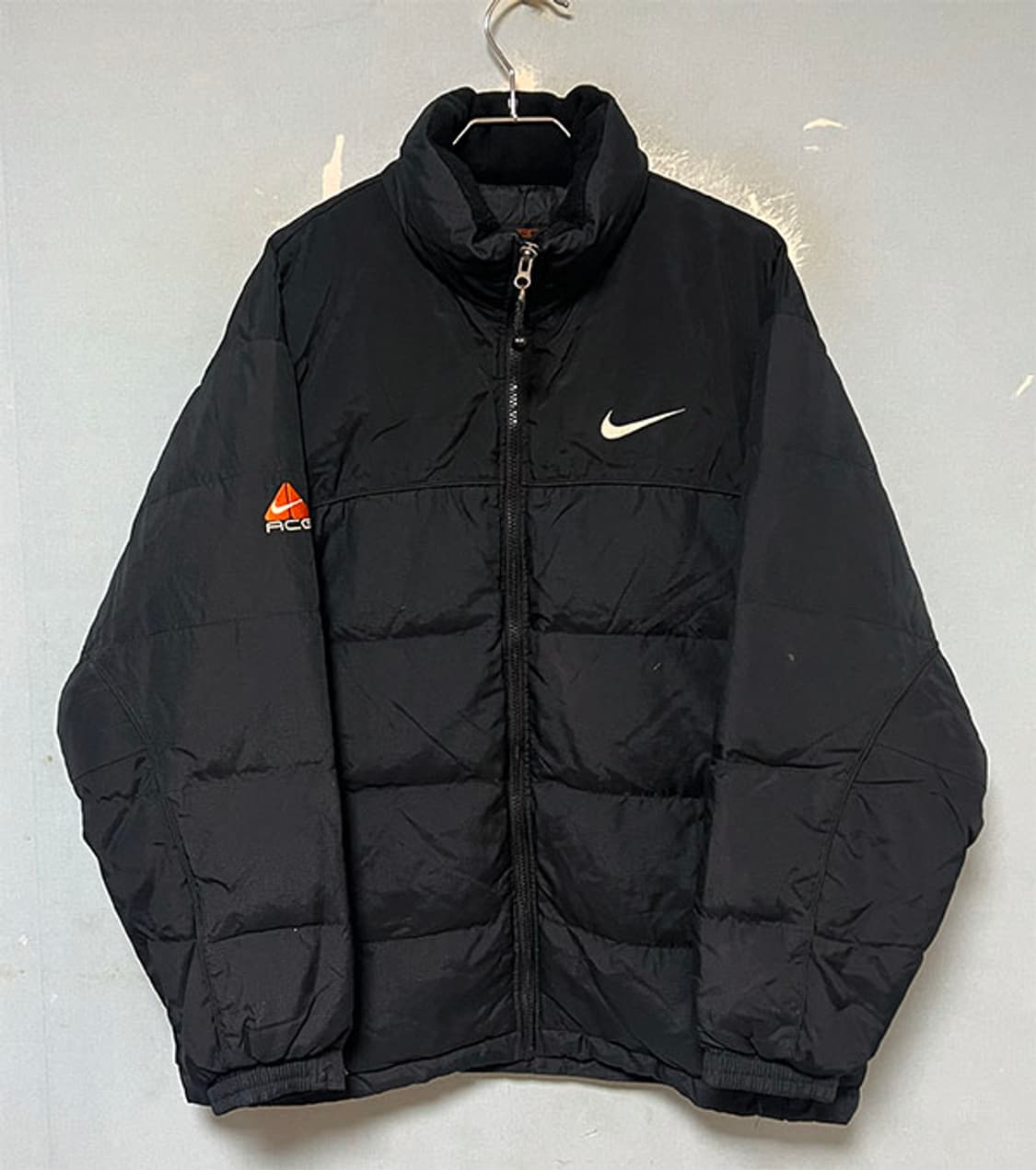 나이키 ACG 90's 블랙 립스탑 남자 푸퍼패딩 L 100  상품이미지1