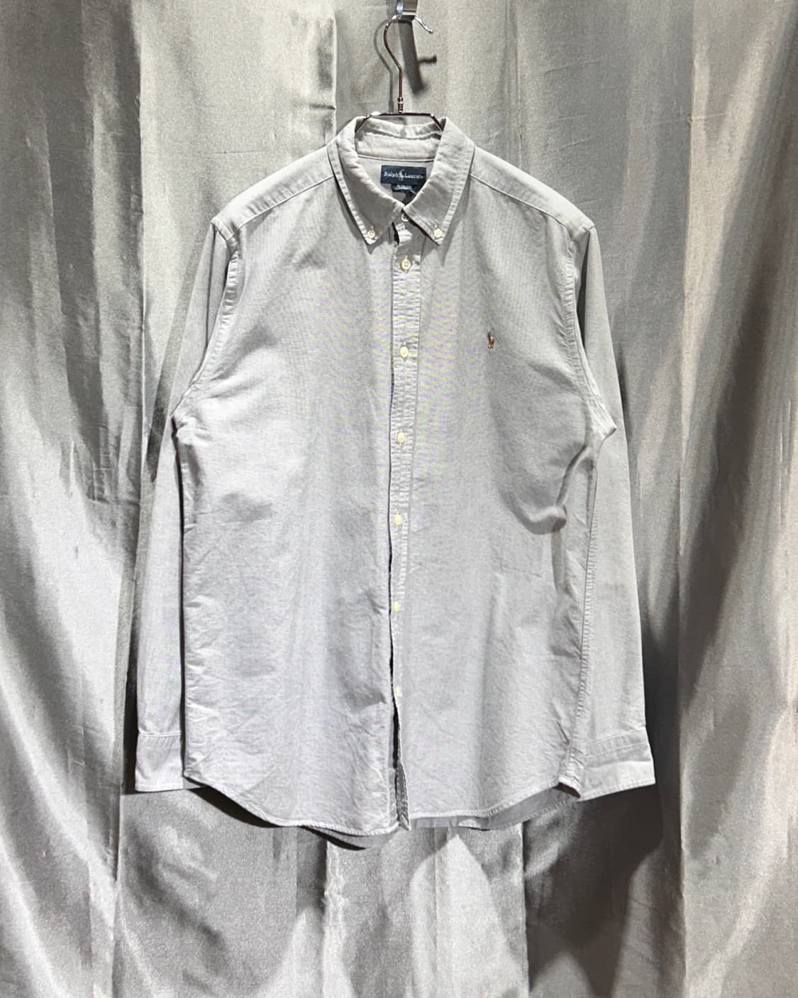 XL 폴로랄프로렌 우먼스 옥스포드 그레이 코튼 셔츠  상품이미지2