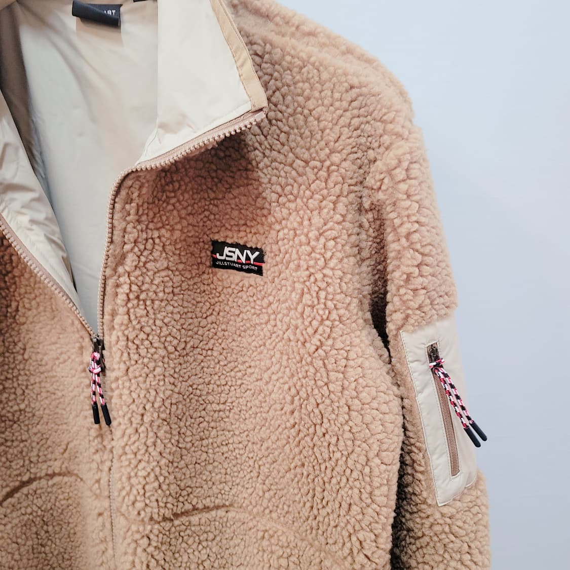 100~) 질스튜어트 뽀글이 집업 (택포 상품이미지3