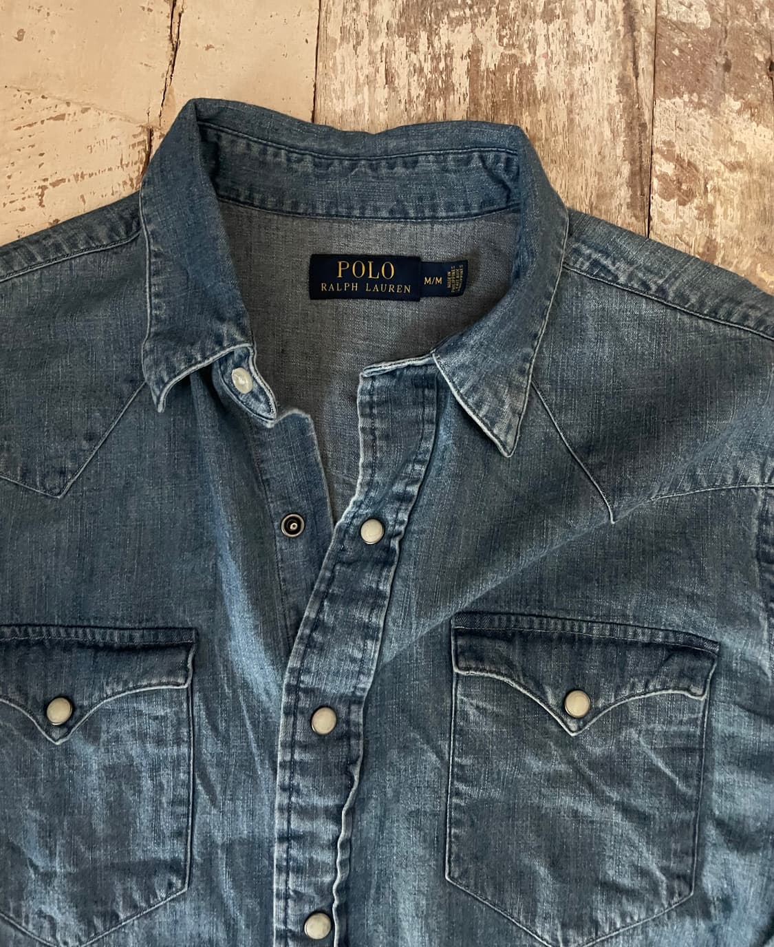 Polo Ralph Lauren Denim Western Shirt 상품이미지2