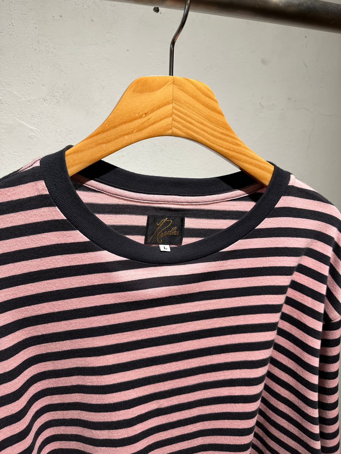 Needles Stripe CrewNeck Short Sleeve 상품이미지5