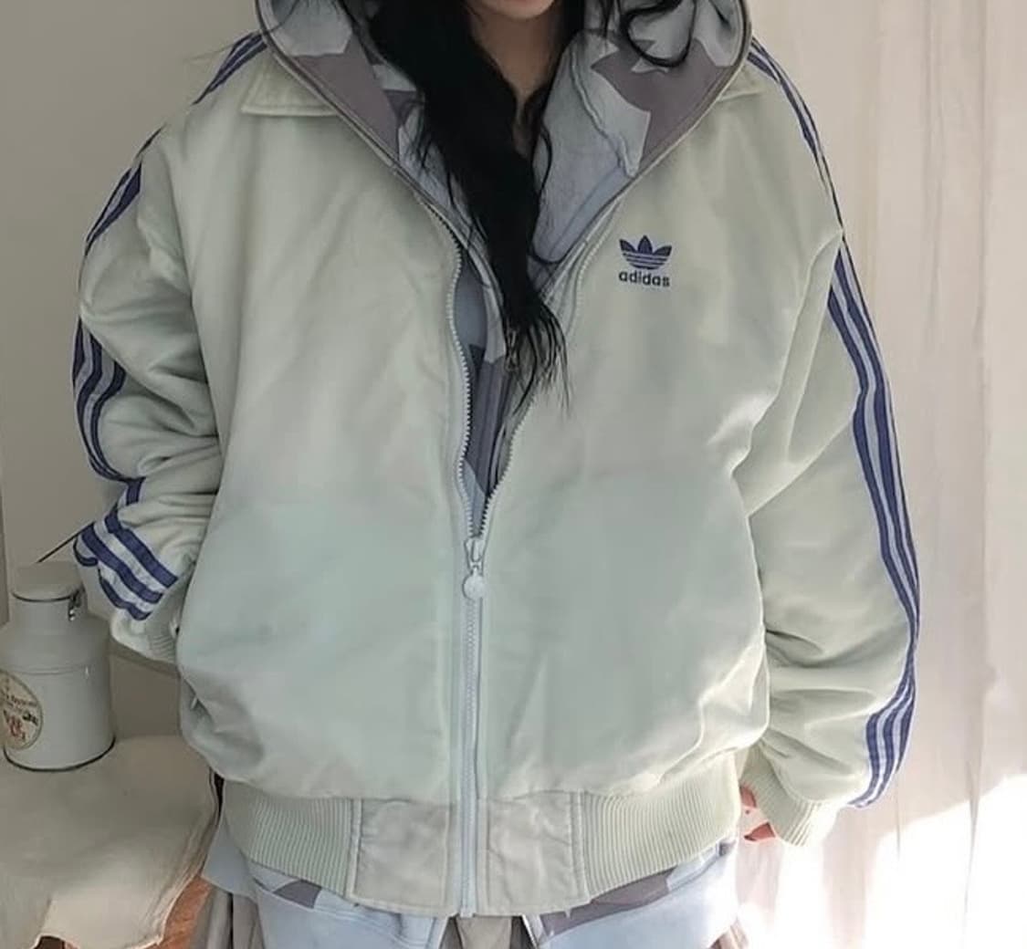 아디다스 80s 빅로고 패딩 상품이미지3