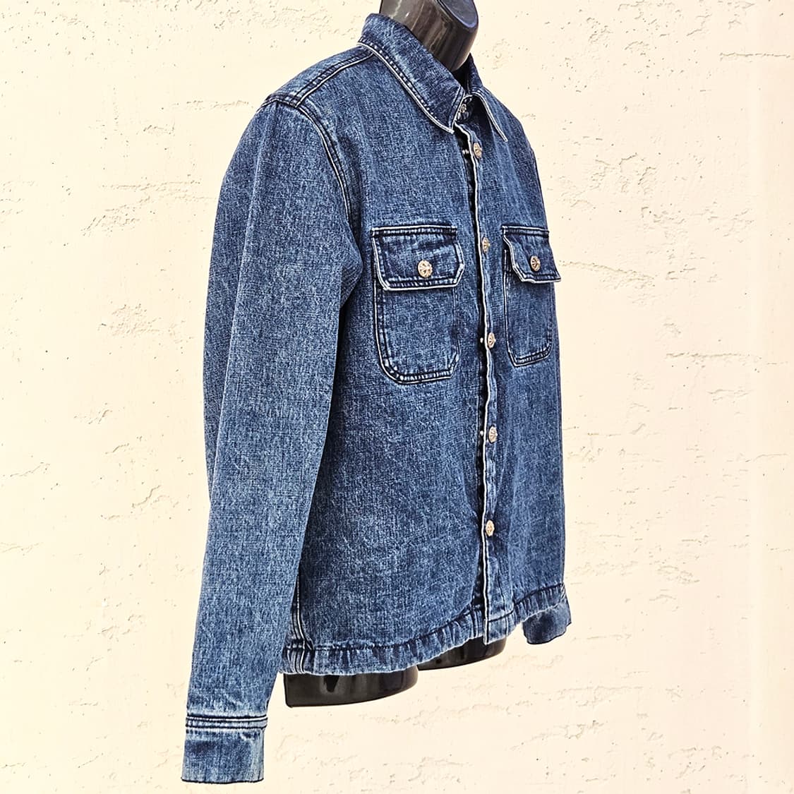 [S] 미사용 크롬하츠 워크독 내피 자켓 데님 B1213C155 상품이미지2