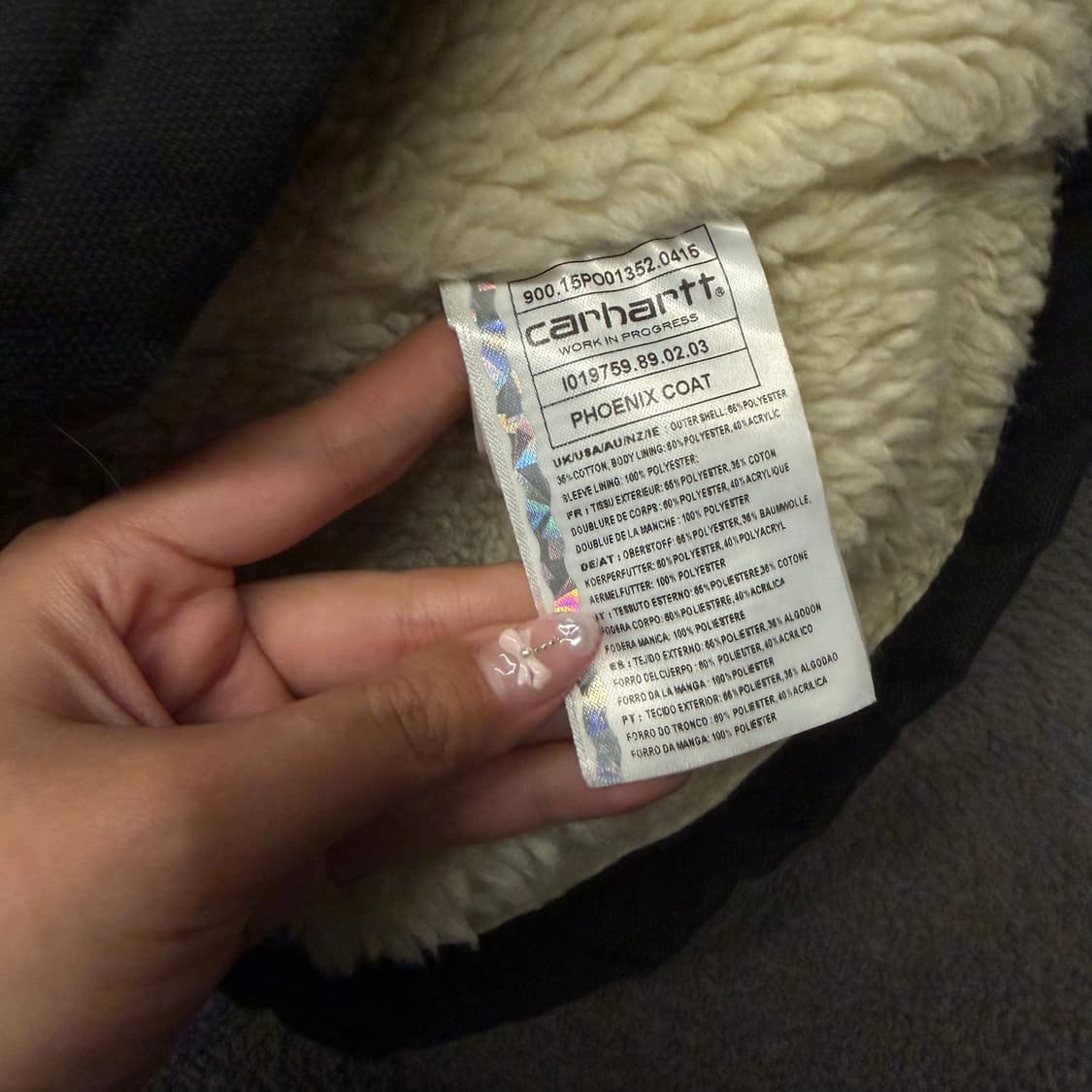 [ 정품/S ] 칼하트 쉐르파 트러커 피닉스 코트 자켓 상품이미지6