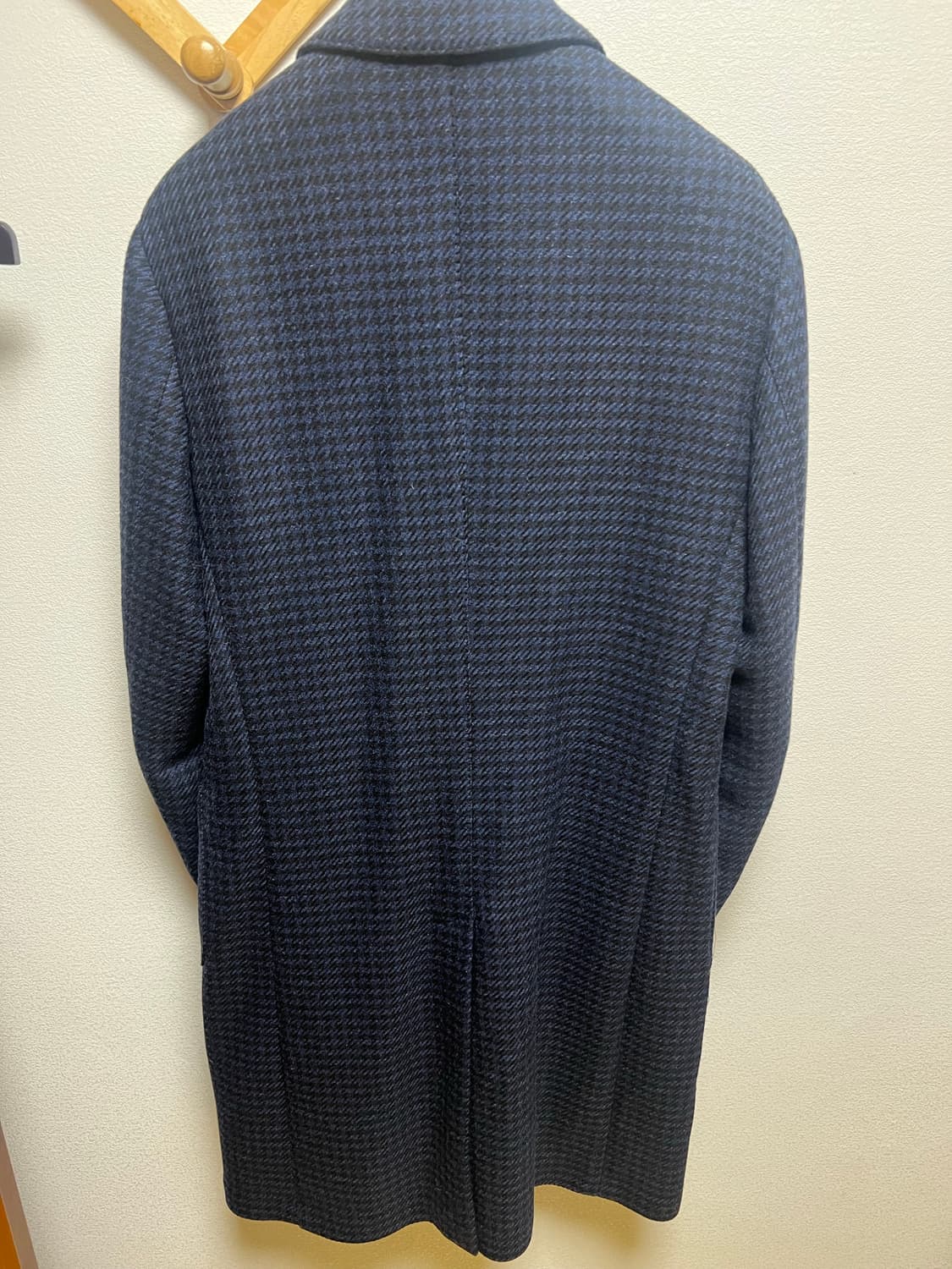 라르디니 네이비블루 하운드투스 울 싱글코트 48 사이즈 상품이미지2