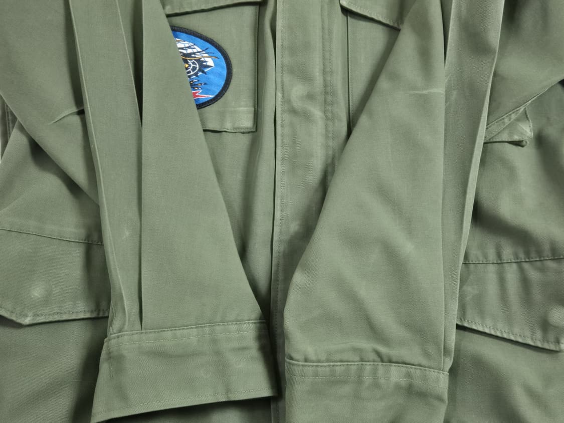 육군 구형 5공수특전여단 중위 민무늬 야전상의 전투복 상의 자켓 (XL) 상품이미지5