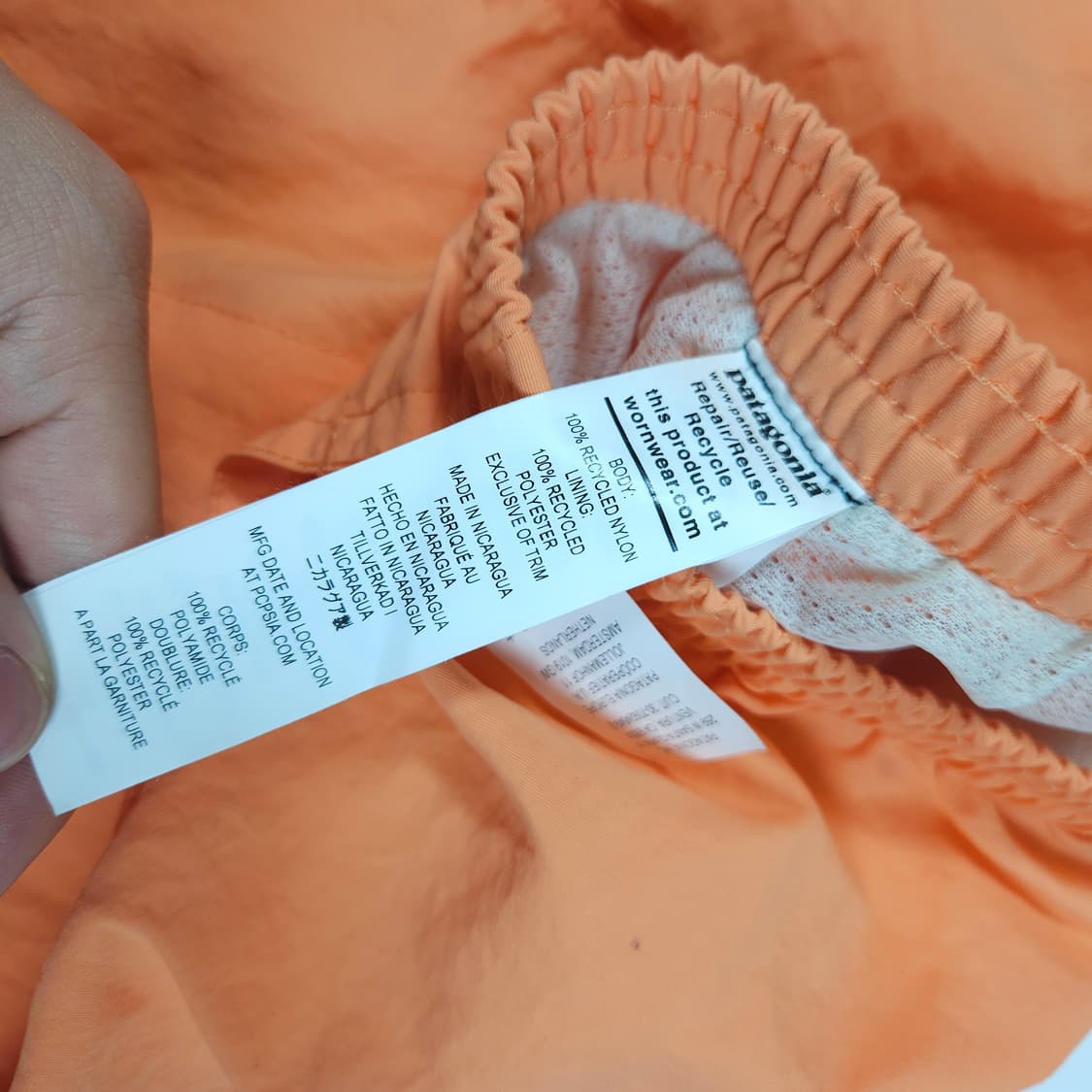 파타고니아 우븐 반바지 상품이미지5