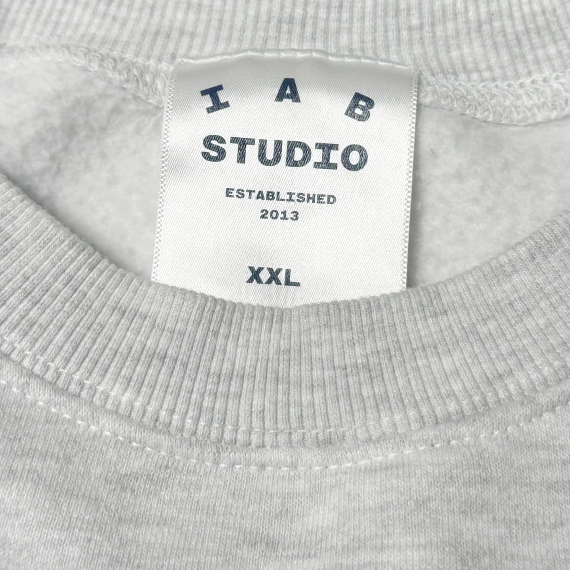 (XXL) 아이앱 스튜디오 스웨트셔츠 라이트 그레이 상품이미지7