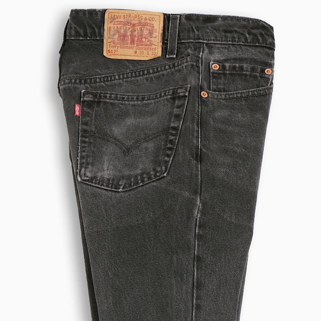 빈티지 리바이스 517 흑청 90s USA 28 인치 LV5173048 상품이미지5