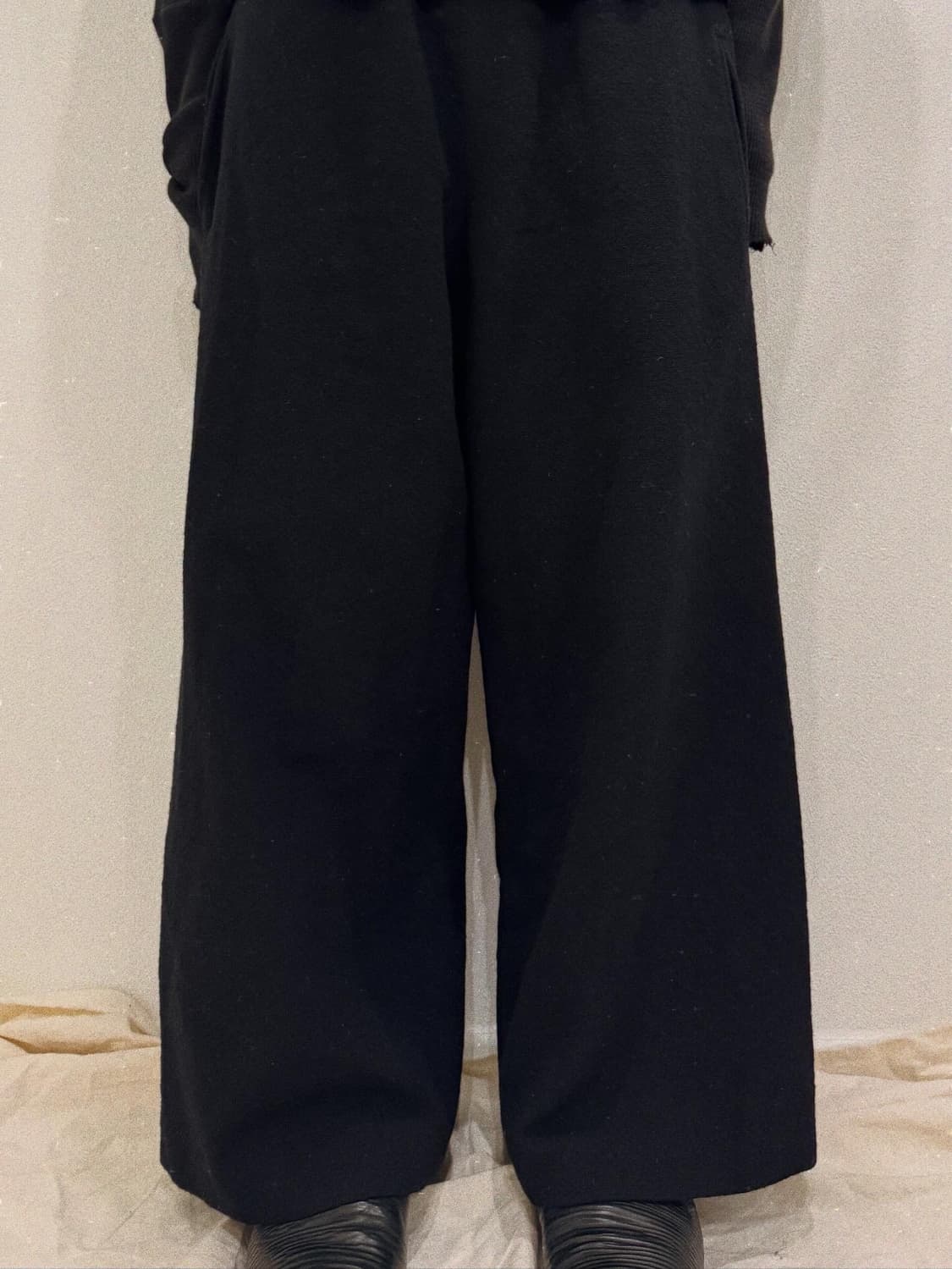 요지야마모토 울 백포켓 와이드 트라우저 상품이미지3