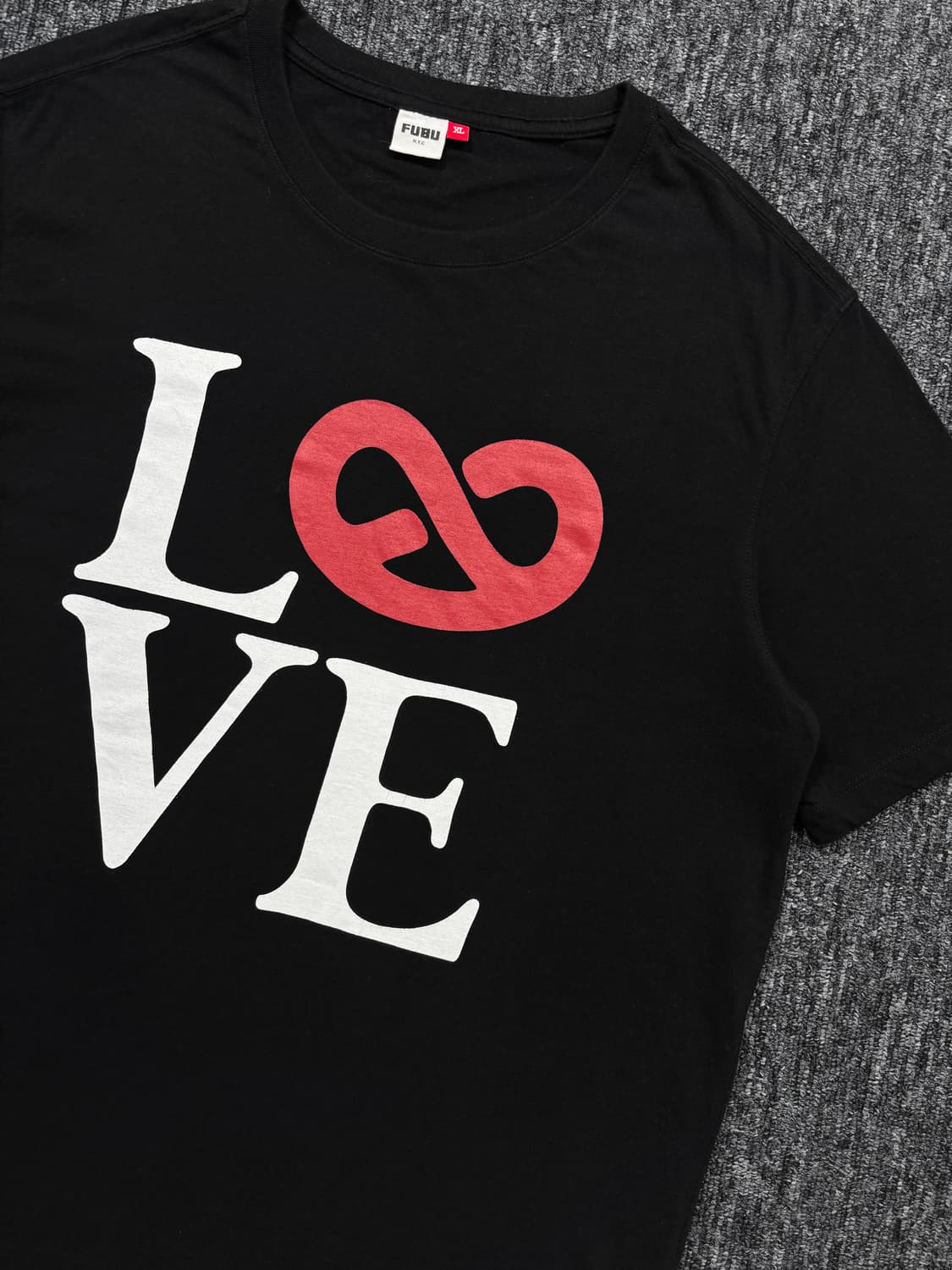 후부 블랙 프린팅 반팔 상품이미지4