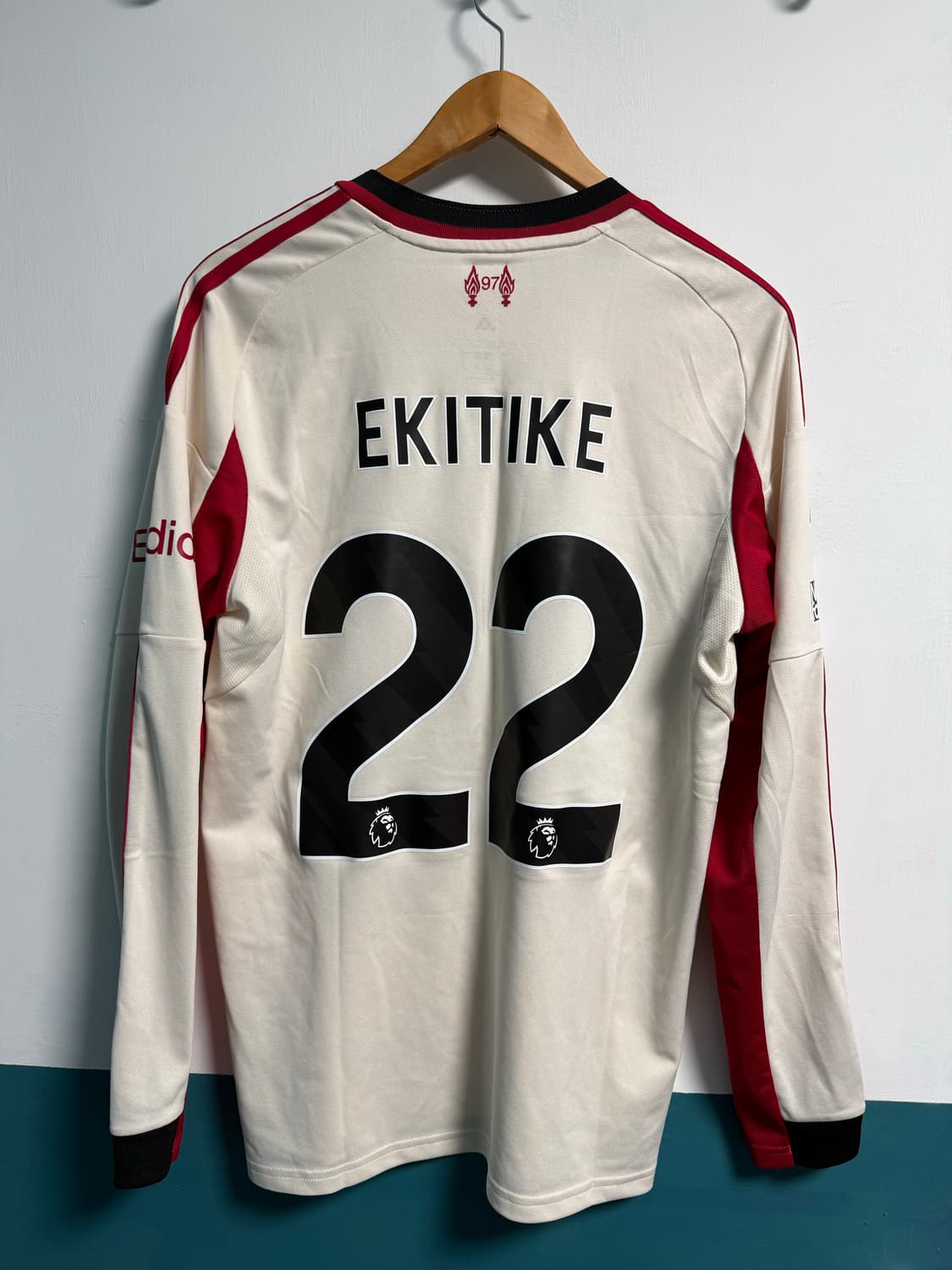 25-26 리버풀 어웨이 긴팔 #22 에키티케 상품이미지2