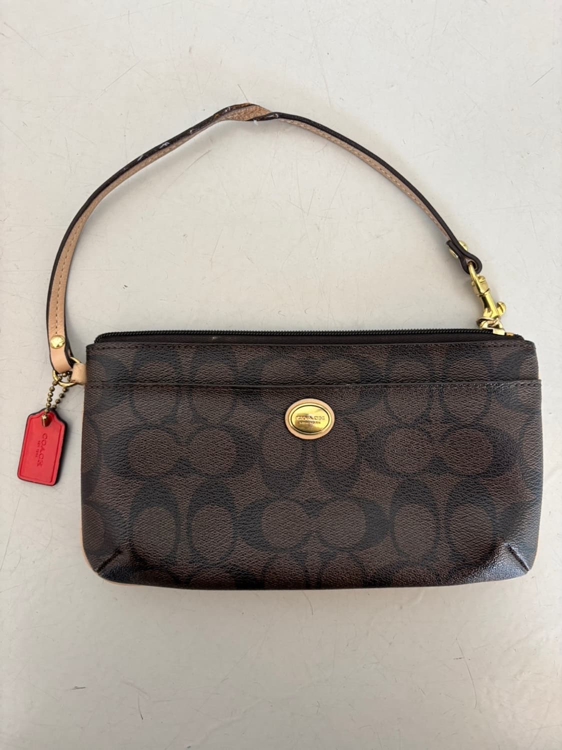 Coach Leather Clutch 상품이미지5