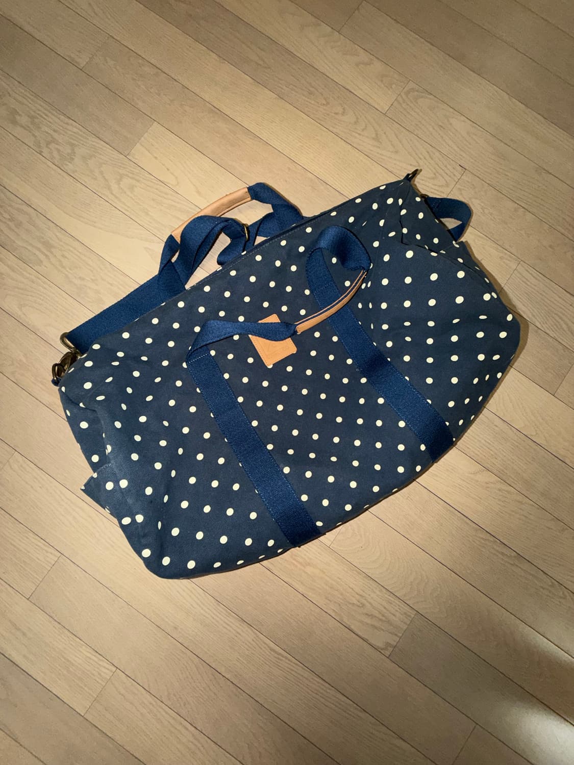 도트 빈티지 더플백 토트백 토드백 potter barn 도트코어 백 상품이미지2