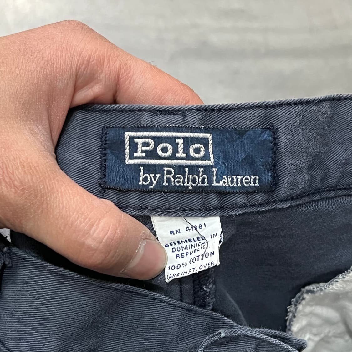  폴로랄프로렌 네이비 투턱 치노팬츠 y15495 상품이미지6