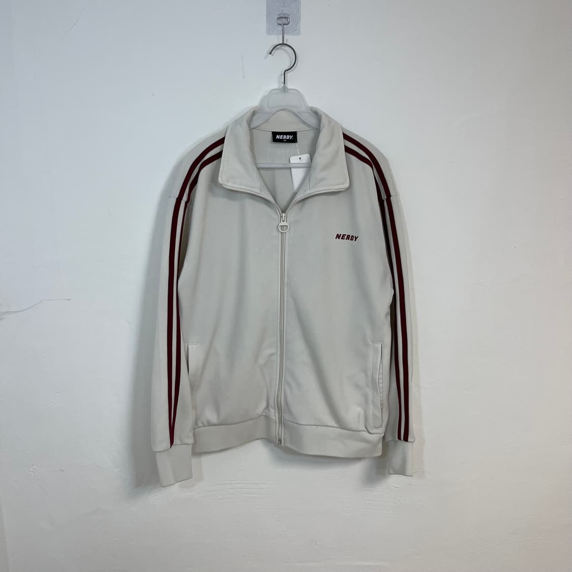 NERDY white red jersey 상품이미지4