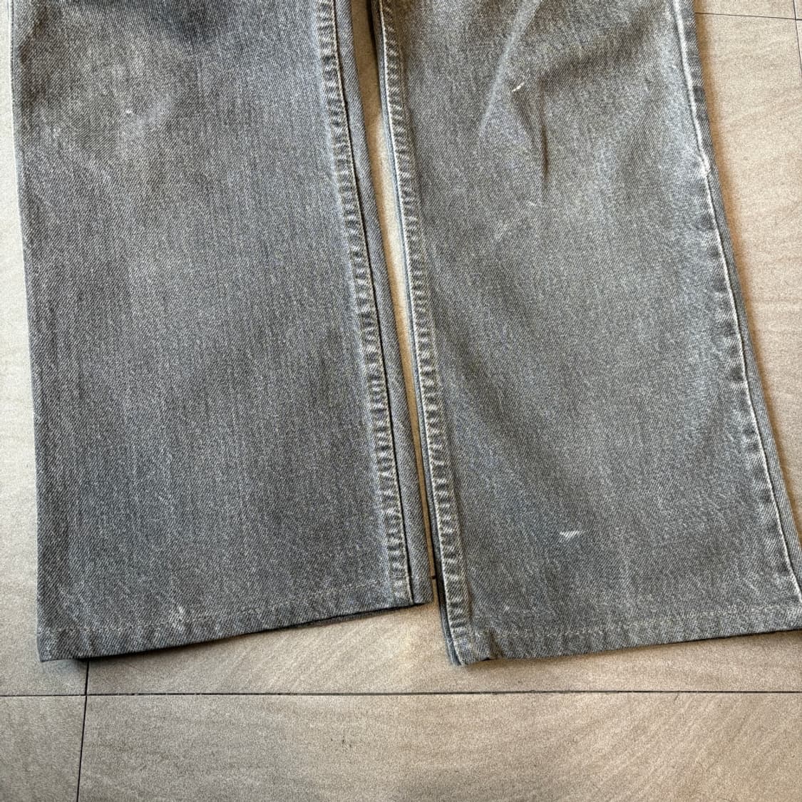 95년 미국 생산 리바이스 517 그레이 청바지  상품이미지4