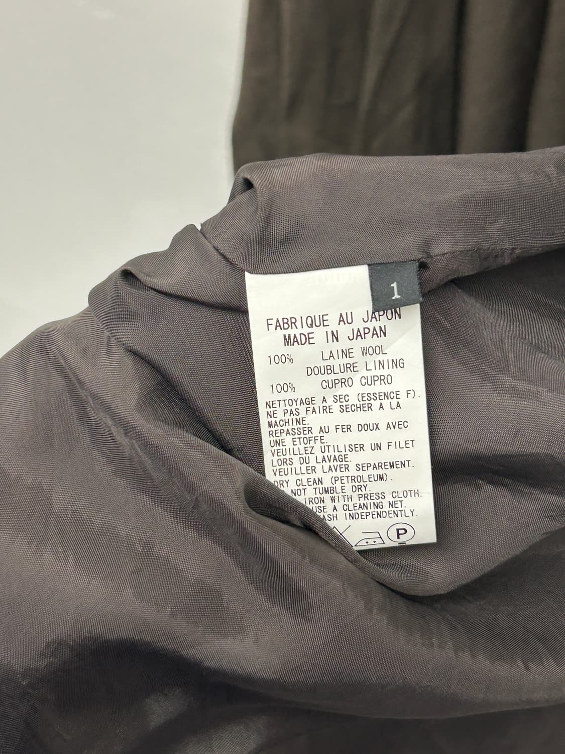 Ys Yohji Yamamoto 요지야마모토 로브 코트 상품이미지10