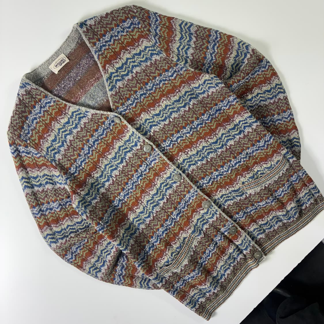 Missoni  미쏘니 에스닉 패턴 브이넥 니트 가디건  상품이미지2