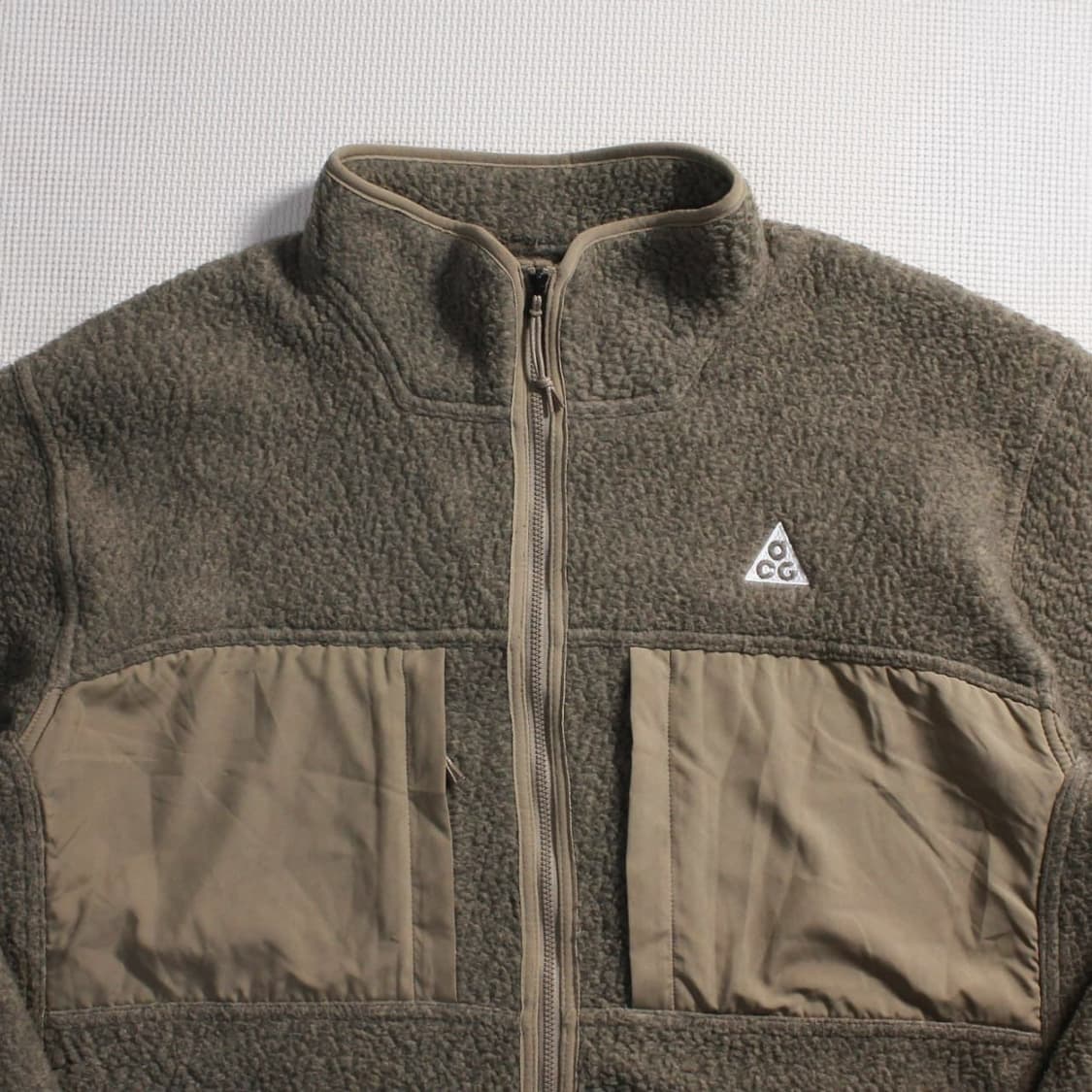 ACG 아크틱 울프 카키 후리스 집업 상품이미지3