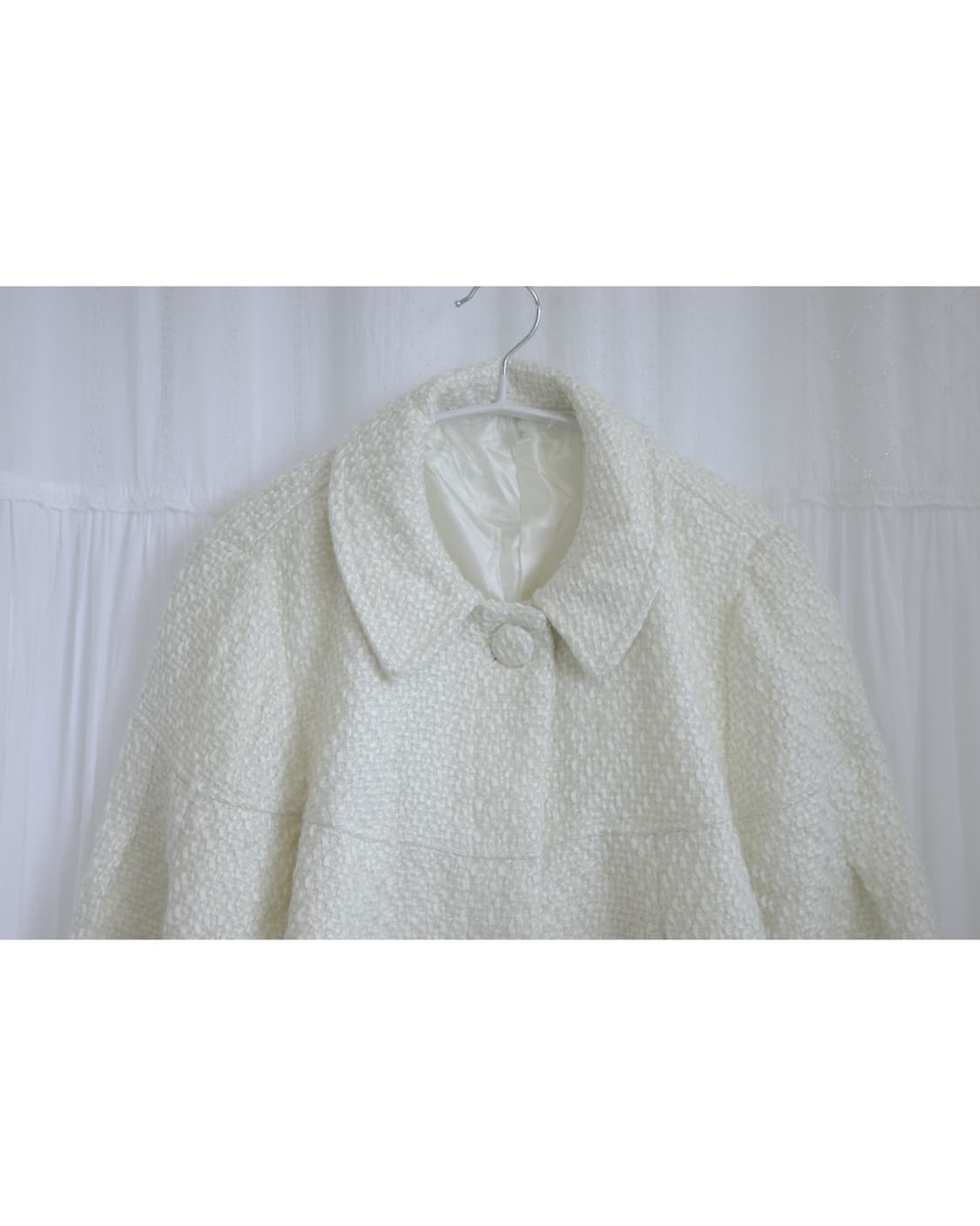 Ivory pintuck coat 상품이미지4