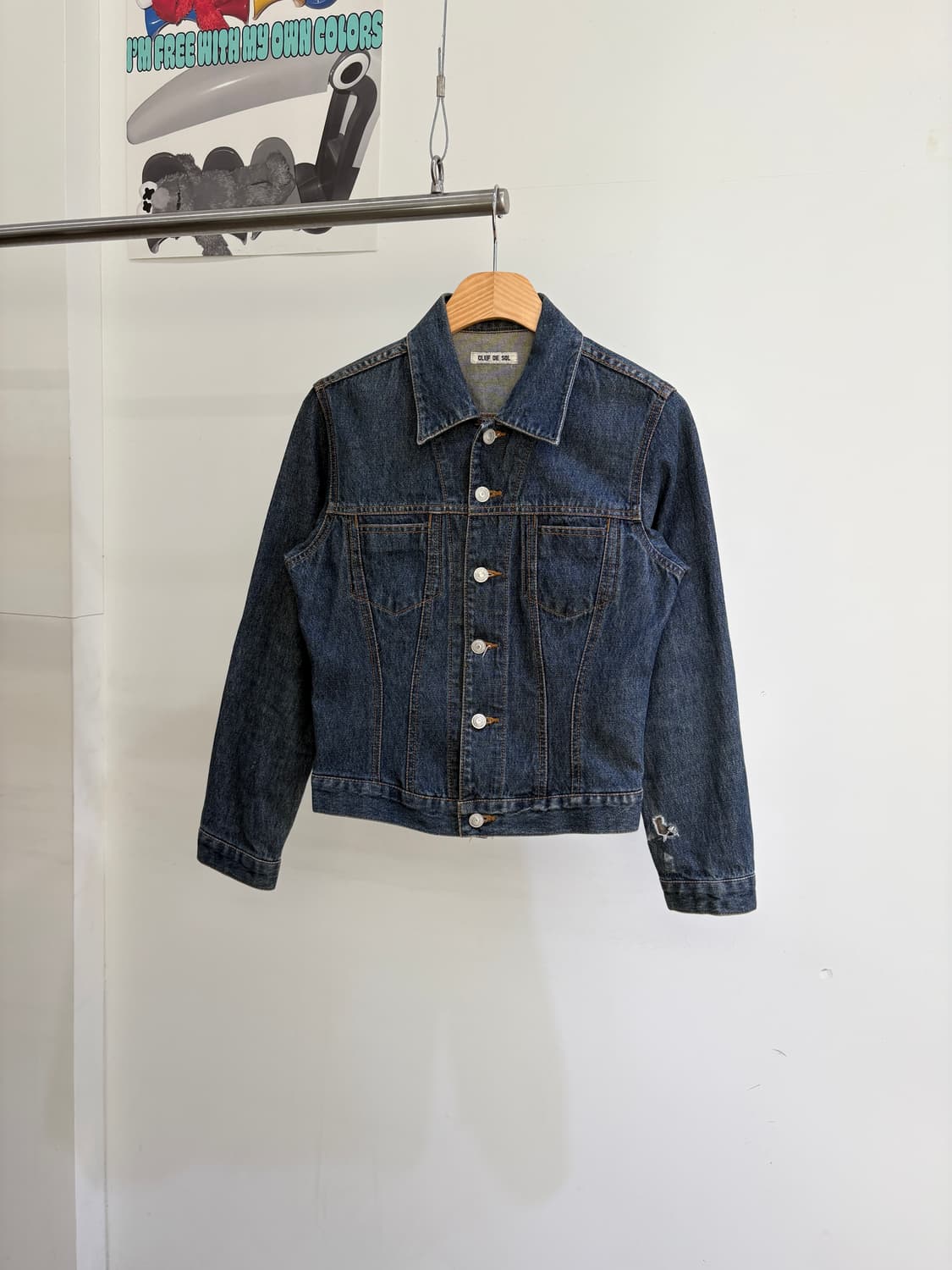 CLEF DE SOL 데님자켓 상품이미지1
