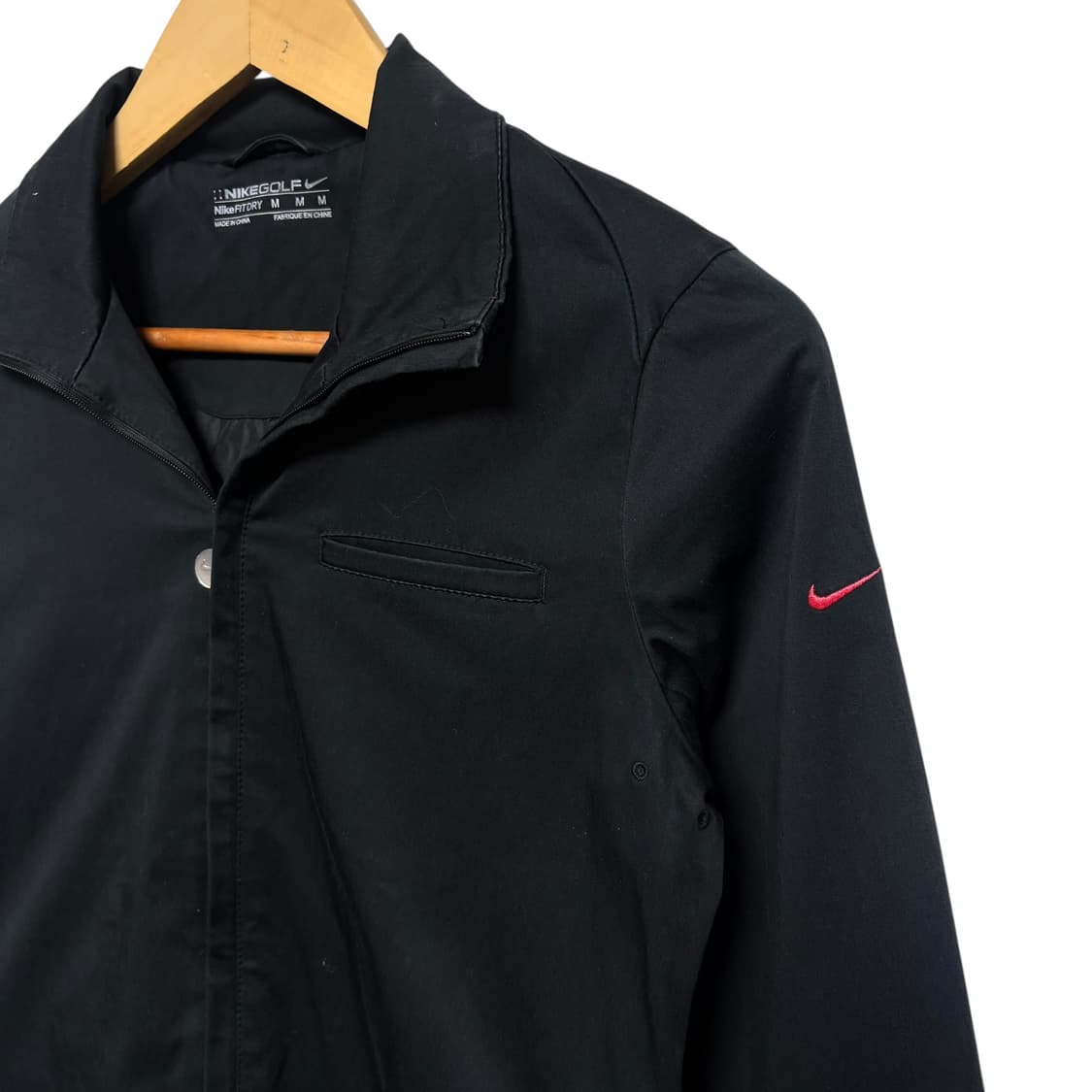 3853 나이키 골프 블랙 드라이핏 크롭자켓 상품이미지2