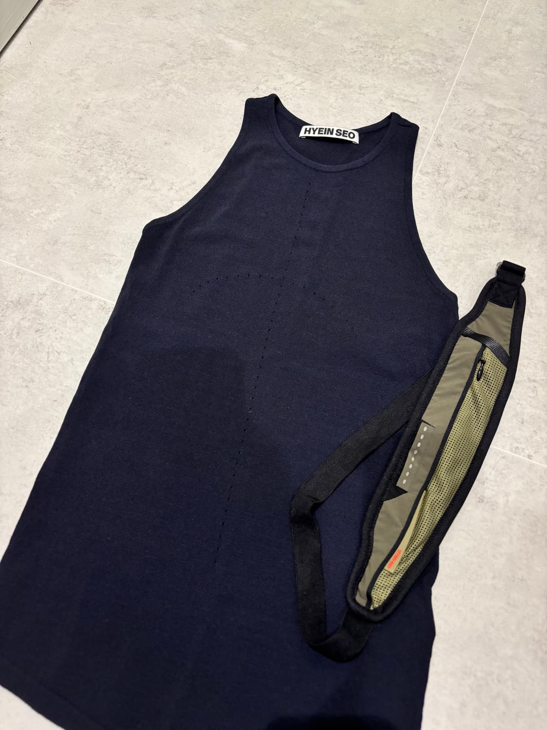 crescent knit navy 상품이미지4