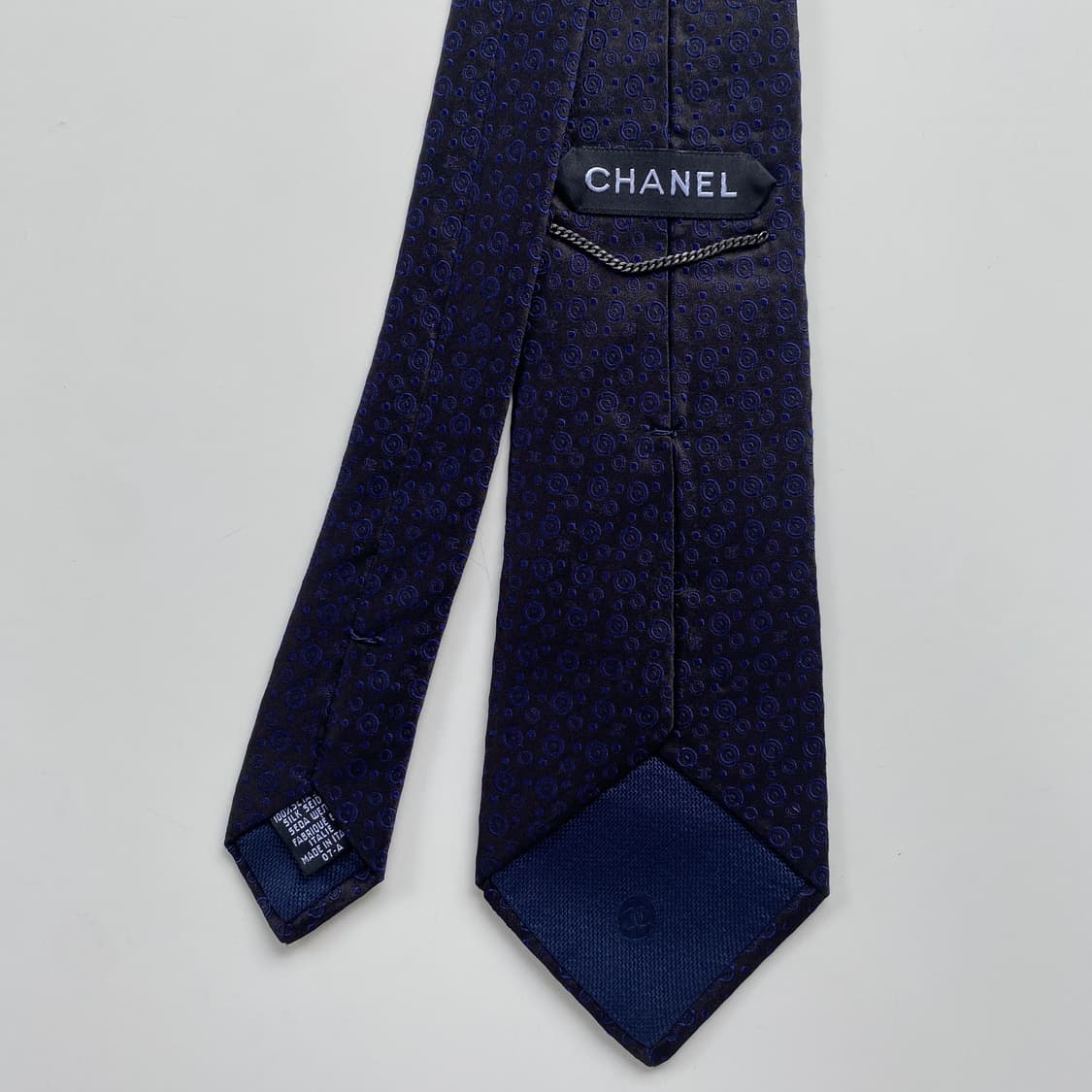 신형 샤넬(CHANEL) 모노그램 명품 정품 넥타이 상품이미지3
