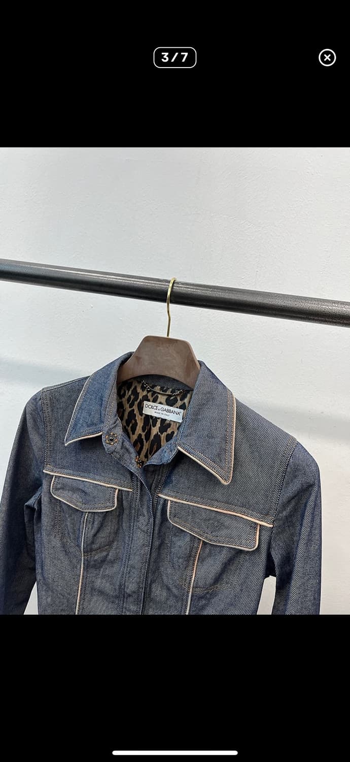 돌체앤 가바나 청자켓 xs 상품이미지3