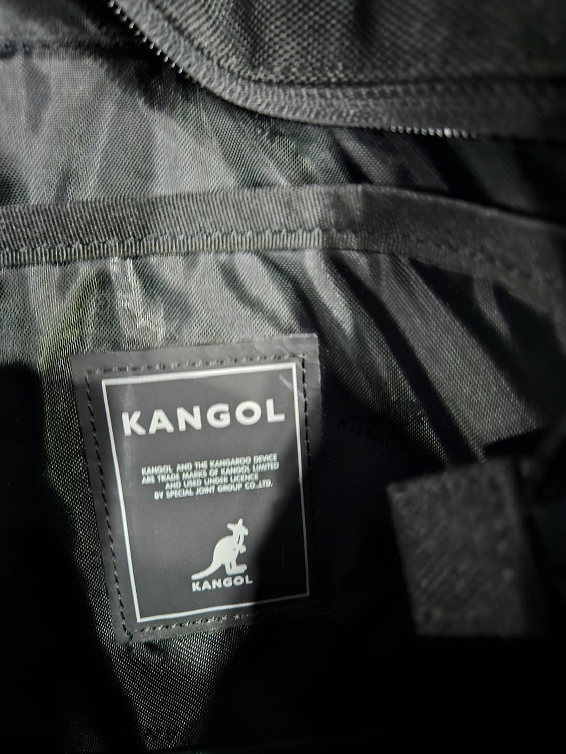 캉골 페브릭 블랙컬러 남녀겸용 메신저백 크로스백  상품이미지5