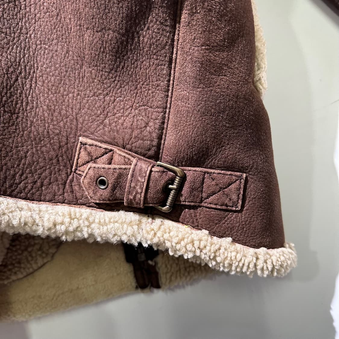 Concordia 램스킨 양가죽 시어링 무스탕 자켓 상품이미지8