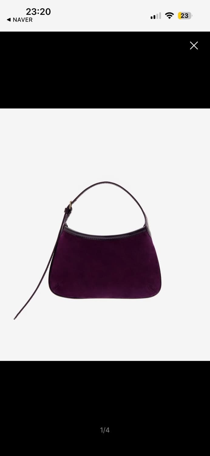 FOTTS FOTTS 포츠포츠 탑핸들백 / 퍼플 상품이미지1