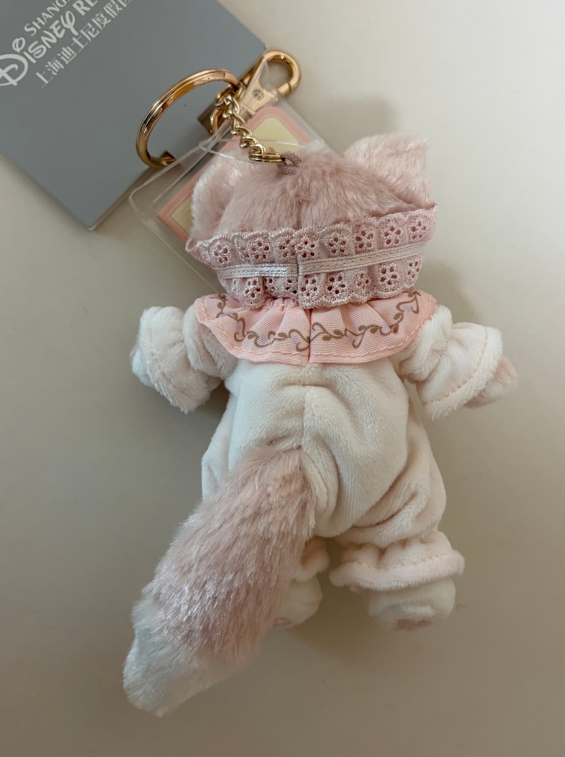 새상품 정품) 상하이 디즈니 랜드 더피앤프렌즈 리나벨 키링 상품이미지2