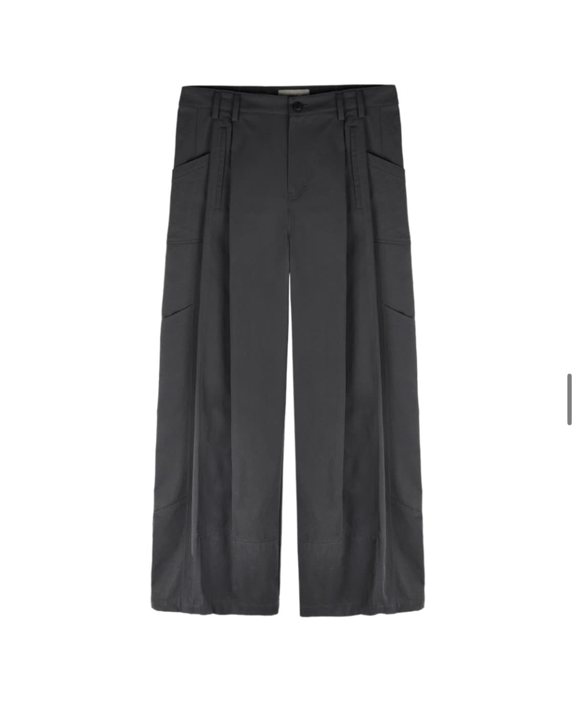 주앙옴므 나이코마 투턱 팬츠 차콜 4사이즈 상품이미지1