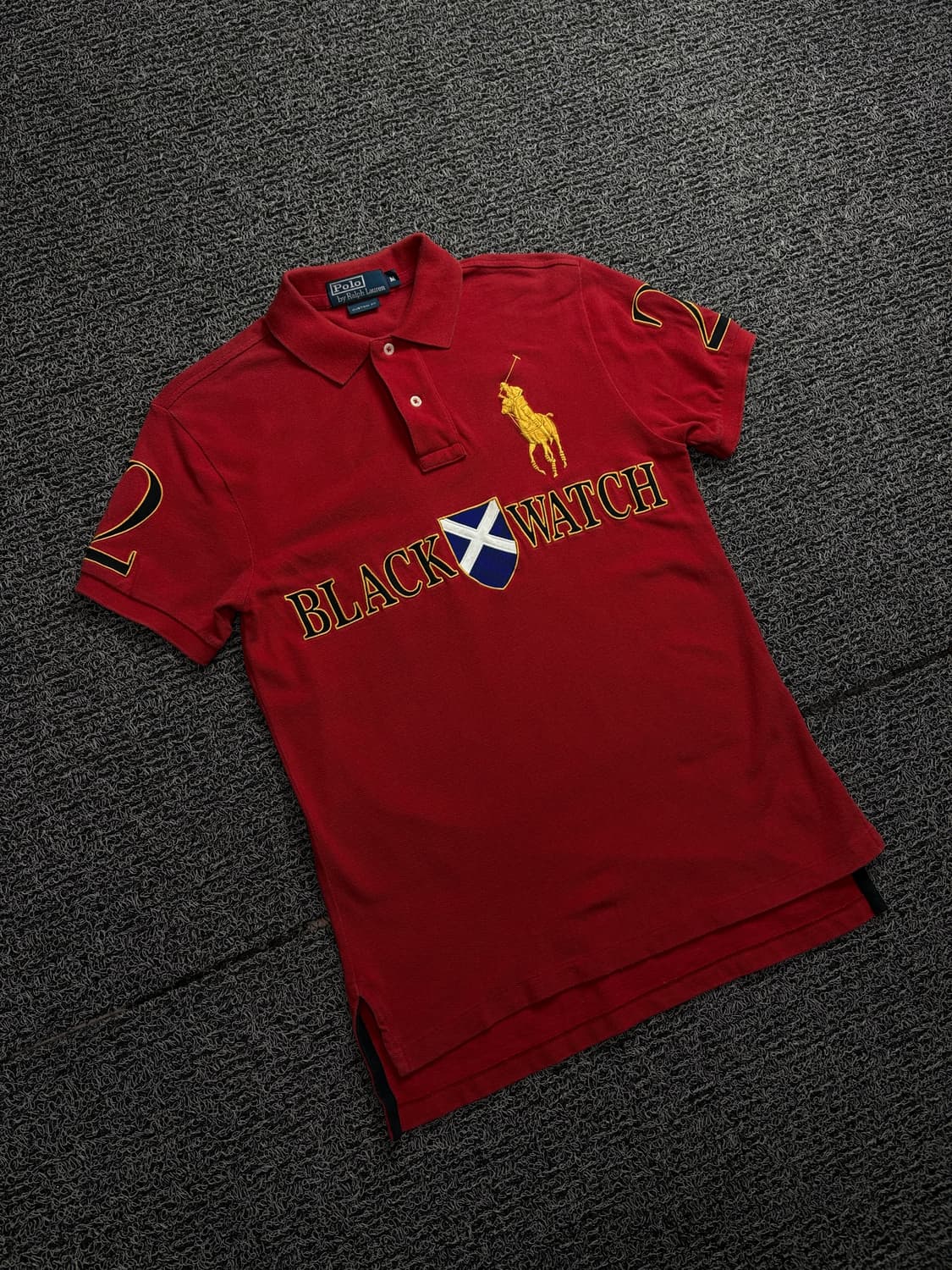 폴로 랄프로렌 치프키프 블랙와치 빅포니 카라 티셔츠 1538 상품이미지1