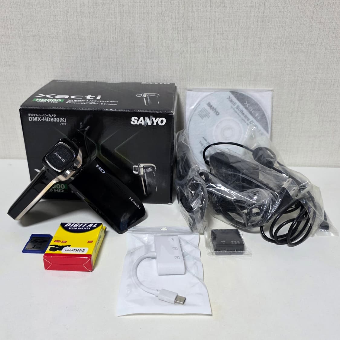 산요작티 HD800/풀박스/새거/새배터리 상품이미지1