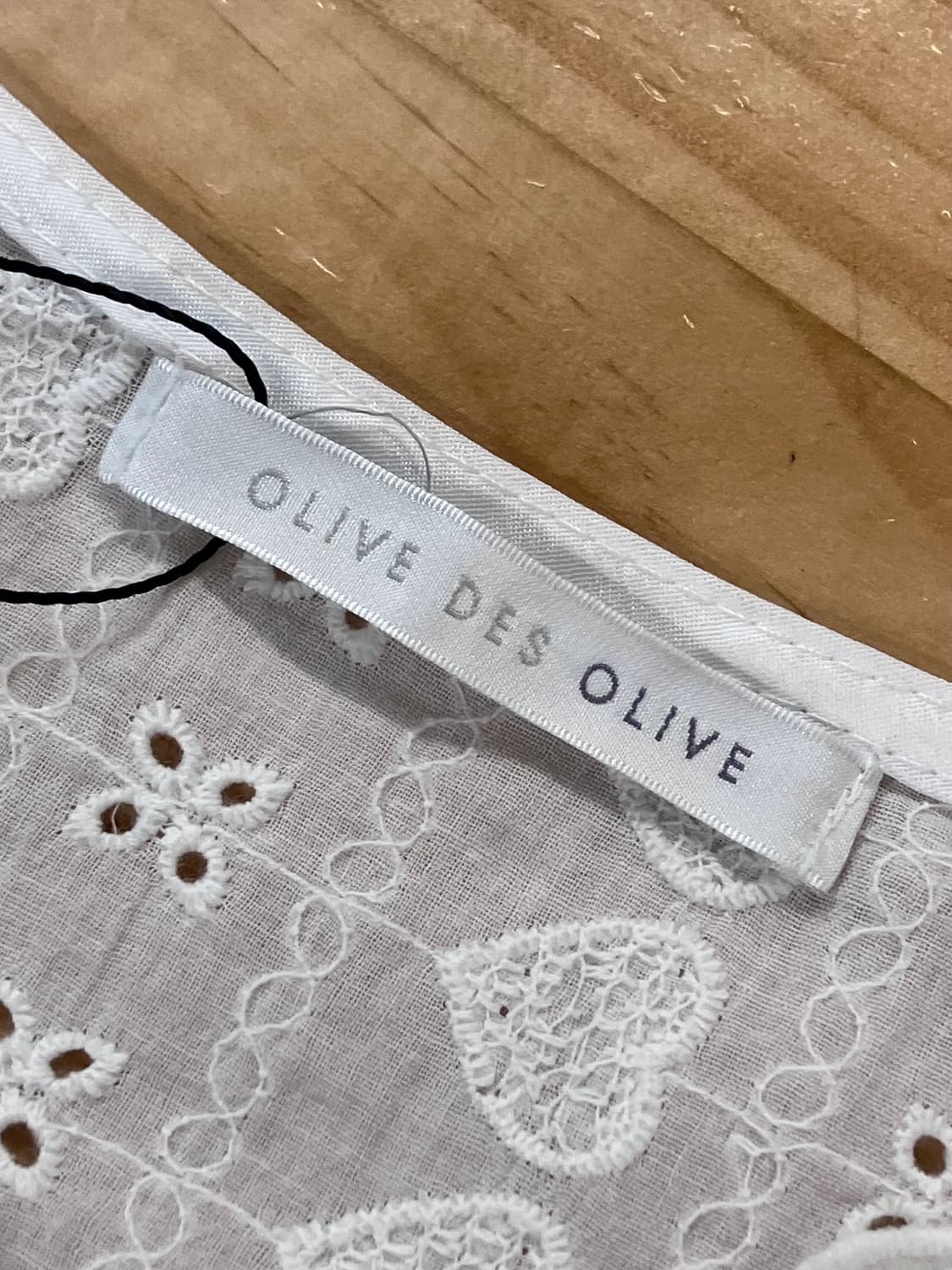 빈티지 레이스 코튼 반팔 티셔츠#csz4096 상품이미지4