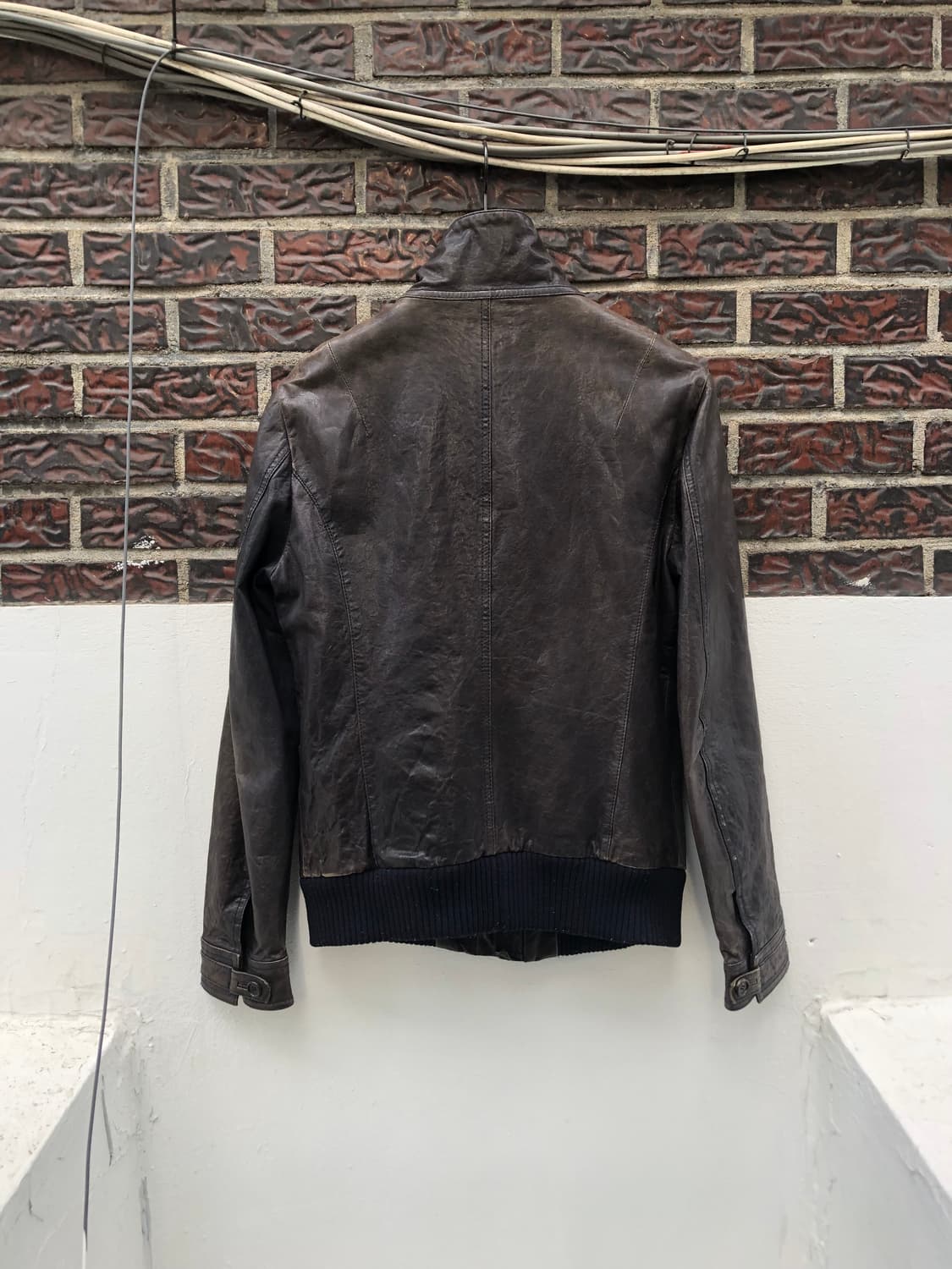 Wooyoungmi Sheep Skin Leather Jacket 상품이미지7