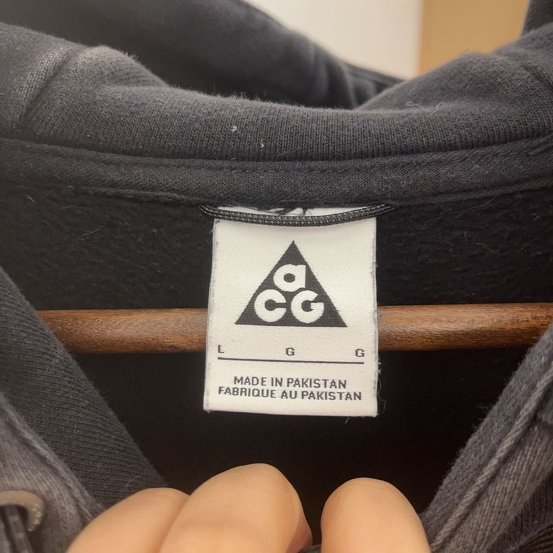 나이키 ACG 키치 레인보우 풀오버 기모 후드티 L C07821 상품이미지5