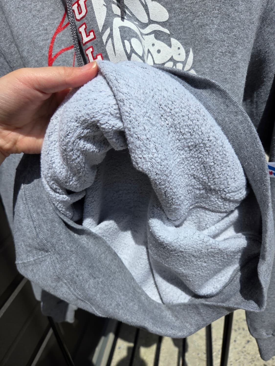 빈티지 러셀 애슬레틱 00’s 불독 배구 아카이브 후드 (희귀) 상품이미지4