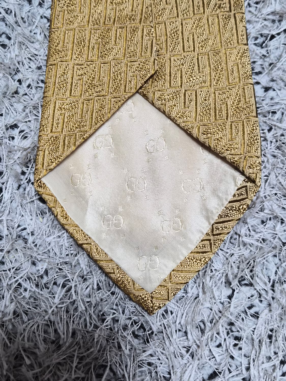 구찌GUCCI G로고 패턴 넥타이 Free - N58 상품이미지3