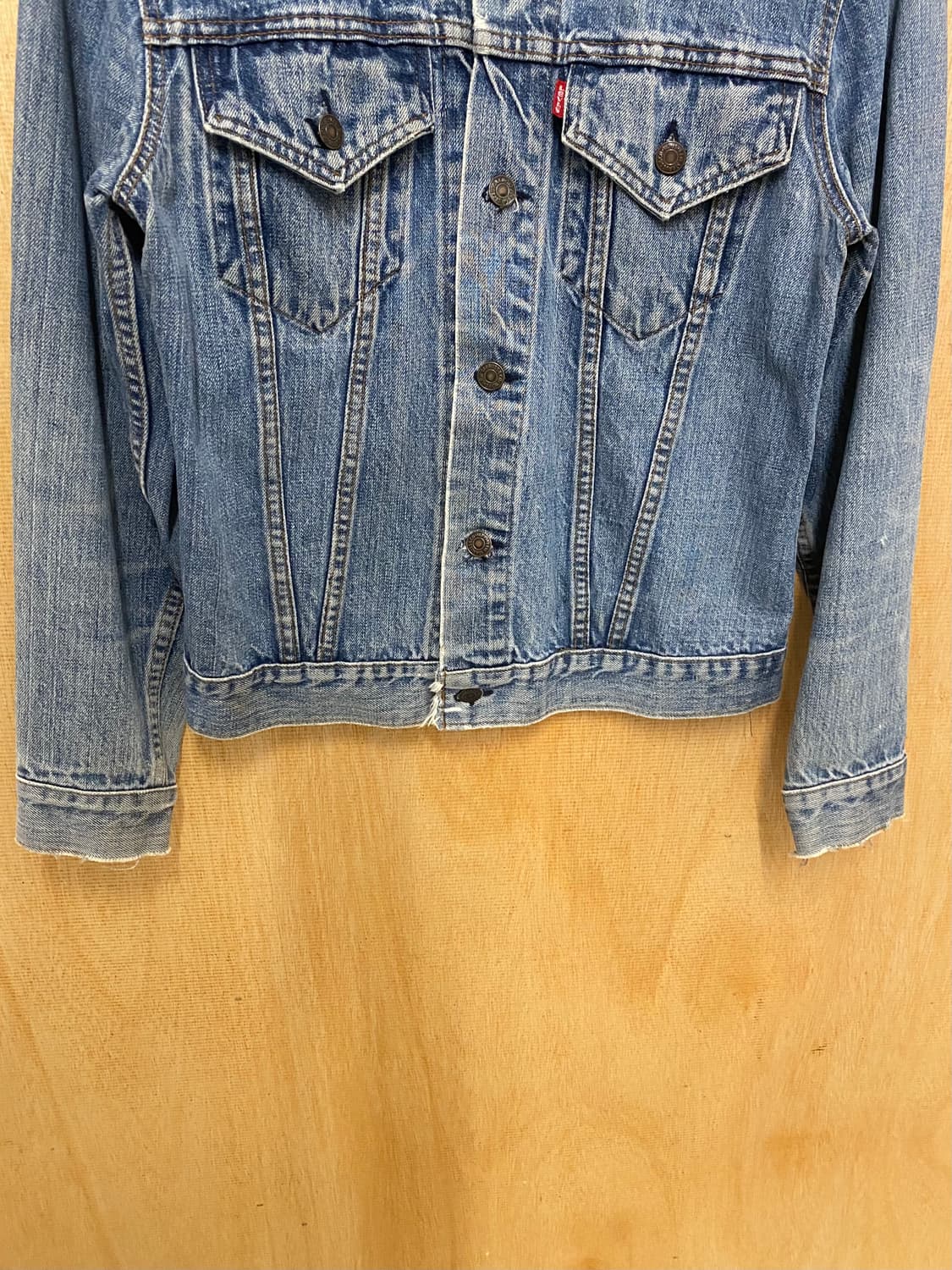 70s LEVI'S USA denim jacket 리바이스 70년대 데님 상품이미지5