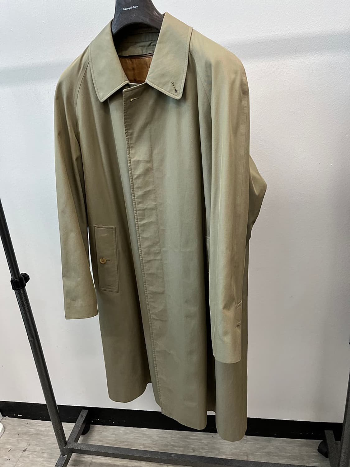 105) 버버리 올리브그린 개버딘코트  상품이미지1